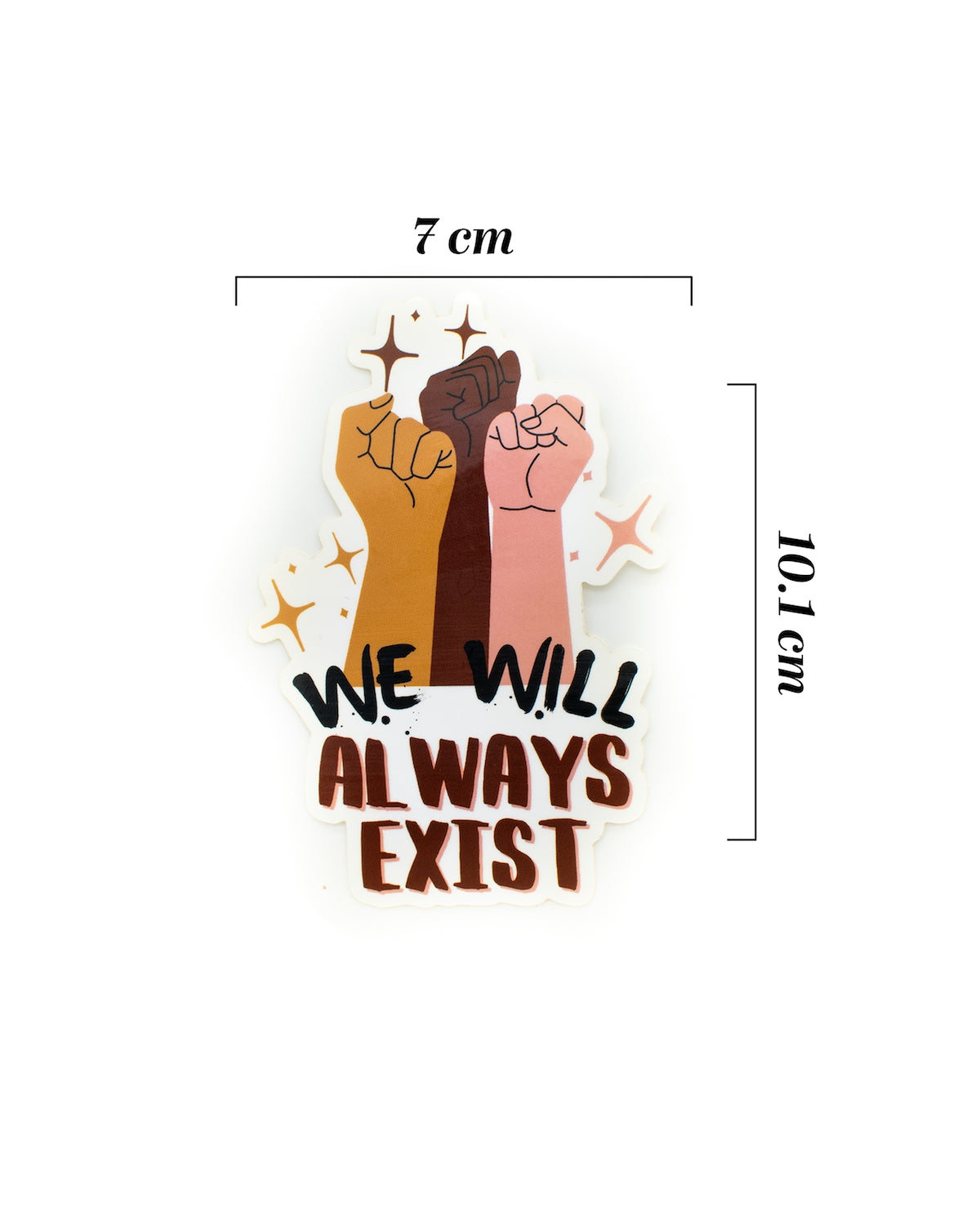 Different Races Will Always Exist Sticker