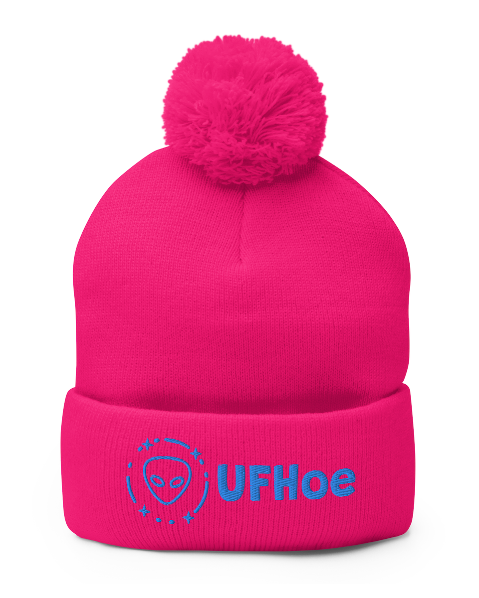 UFHoe Pom-Pom Beanie